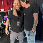 Bill Burr Instagram - Ole Billy Backstage had an incredible time watching Joan Jett, Poison, Motley Crue and Def Leppard KILL IT and Candlestick!!!! @bretmichaelsofficial @tommylee @mrjoebartnick @biancacristovao