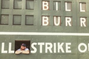Bill Burr Instagram - No words to describe this experience so here are some photos instead. Thank you to Larry Cancro and Beth Krudys of the Red Sox for believing that it could happen. And thanks, of course, to everyone who showed up! The crowd was incredible!

📷: @nevinsphoto