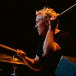 Bill Burr Instagram - On the Drums, Josh Freese, Bill Burr, Dave Lombardo and Steve Gorman. photos by Troy Conrad and Steve Rose #acdc #drummer #philrudd #bonscotttribute #deandelraystributetobonscott #deandelray #billburr #joshfreese #stevegorman #davelombardo