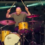 Bill Burr Instagram - On the Drums, Josh Freese, Bill Burr, Dave Lombardo and Steve Gorman. photos by Troy Conrad and Steve Rose #acdc #drummer #philrudd #bonscotttribute #deandelraystributetobonscott #deandelray #billburr #joshfreese #stevegorman #davelombardo
