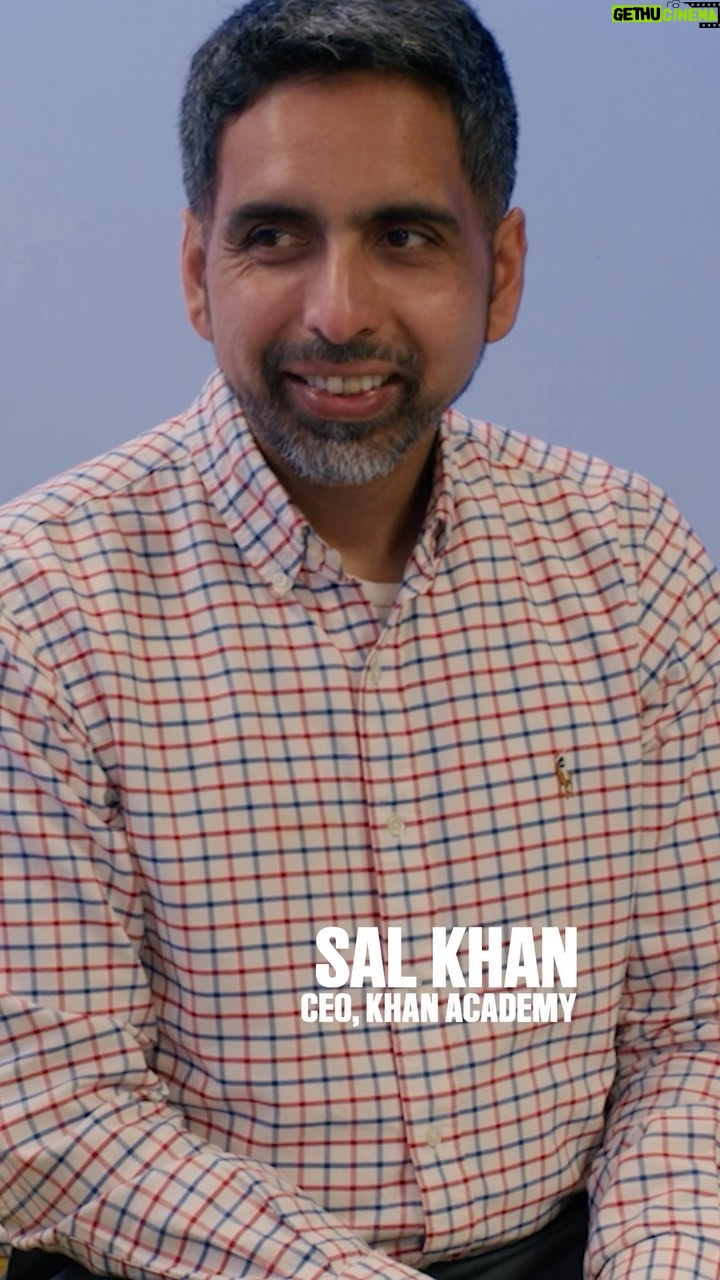 Bill Gates Instagram - The best way to reduce inequity is to improve education. @khanacademy founder Sal Khan and I discussed the role AI can play in helping teachers and students excel.