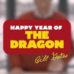 Bill Gates Instagram - Wishing everyone a happy Year of the Dragon! I practiced writing the Chinese character for fortune—I still have some work to do. #lunarnewyear