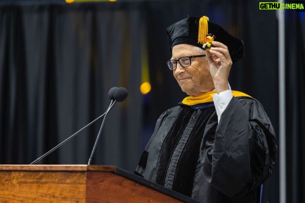 Bill Gates Instagram - Here are some of my favorite moments from the graduation ceremony at @nauflagstaff. Congrats to the class of 2023 on this incredible accomplishment.