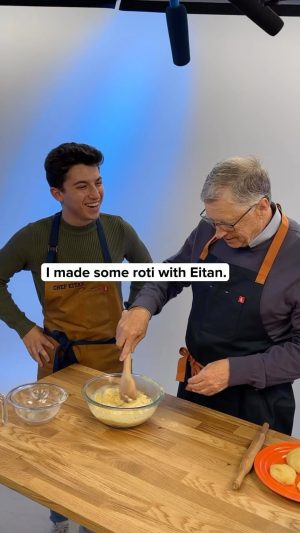 Bill Gates Instagram - I’ve cooked more delicious meals in the last month than I have in the last few years. Thanks to Prime Minister @narendramodi, @smritiiraniofficial, and @agrigoi, I had a chance to learn more about millet and properly celebrate the International Year of Millets.