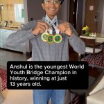 Bill Gates Instagram - It was fun meeting Anshul and picking his brain about our favorite pastime. Anshul, if you’re ever looking for a new bridge partner, I’m your guy!
