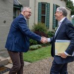 Bill Gates Instagram - What a great meeting with @albomp. Thanks for the thoughtful discussion about climate, energy, and health. Australia plays a big role in building a safer and healthier world. And of course, it was lovely meeting Toto.