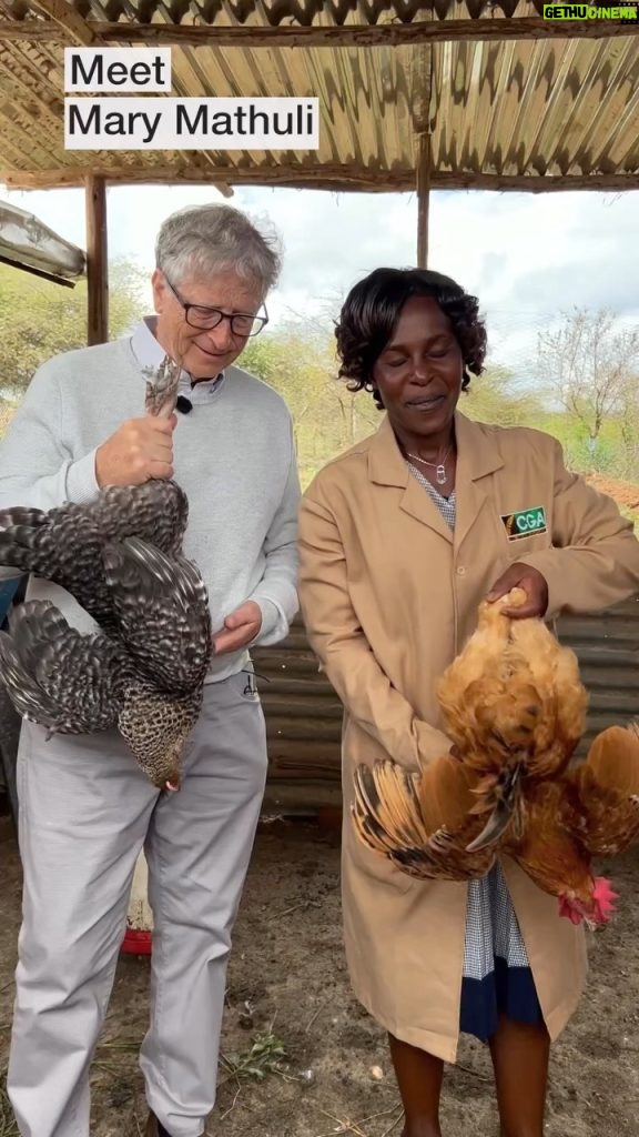 Bill Gates Instagram - Days like this — and people like Mary — are why I’m excited about this work.