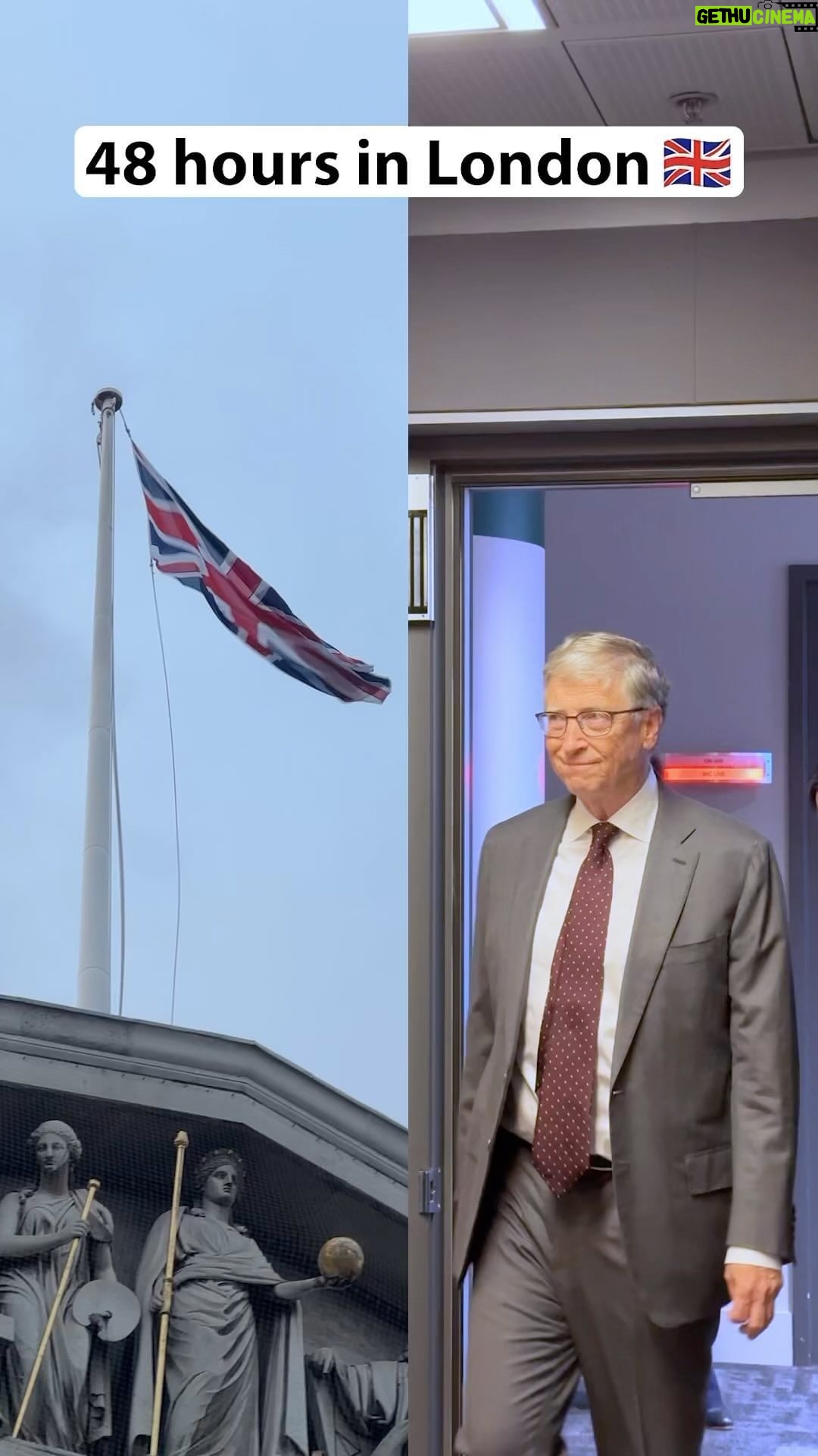 Bill Gates Instagram - On my last visit to London, I got to talk to some really smart people about climate solutions.