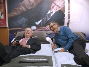 Bill Gates Instagram - Life is more fun when you have a friend like Warren. Happy 92nd birthday!