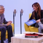 Bill Gates Instagram - It was great to talk to Dr. Yejin Choi about her work in AI. And it was fun to listen to the record she brought in from her old days at Microsoft, with a name that felt super relevant to our conversation: “Virtual Insanity.”
