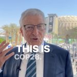 Bill Gates Instagram - I’m at #COP28, and the energy here is just amazing. When we invest in innovation that works for everyone, we won’t just keep the planet livable. We will make it a better place to live. Dubai, United Arab Emirates