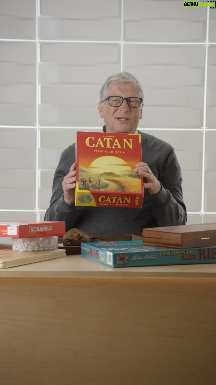 Bill Gates Instagram - Looking forward to our next @settlersofcatan night, @phoebegates!