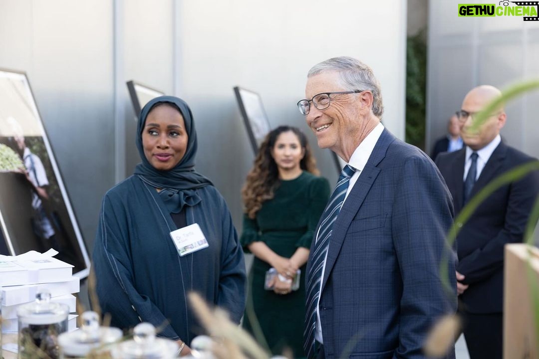 Bill Gates Instagram - It was an inspiring weekend at COP28. Climate change is one of the biggest challenges humanity has ever faced—but with human ingenuity and innovation, we can avoid a climate disaster.
