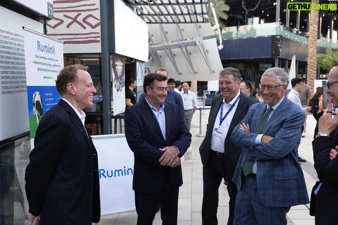 Bill Gates Instagram - It was an inspiring weekend at COP28. Climate change is one of the biggest challenges humanity has ever faced—but with human ingenuity and innovation, we can avoid a climate disaster.