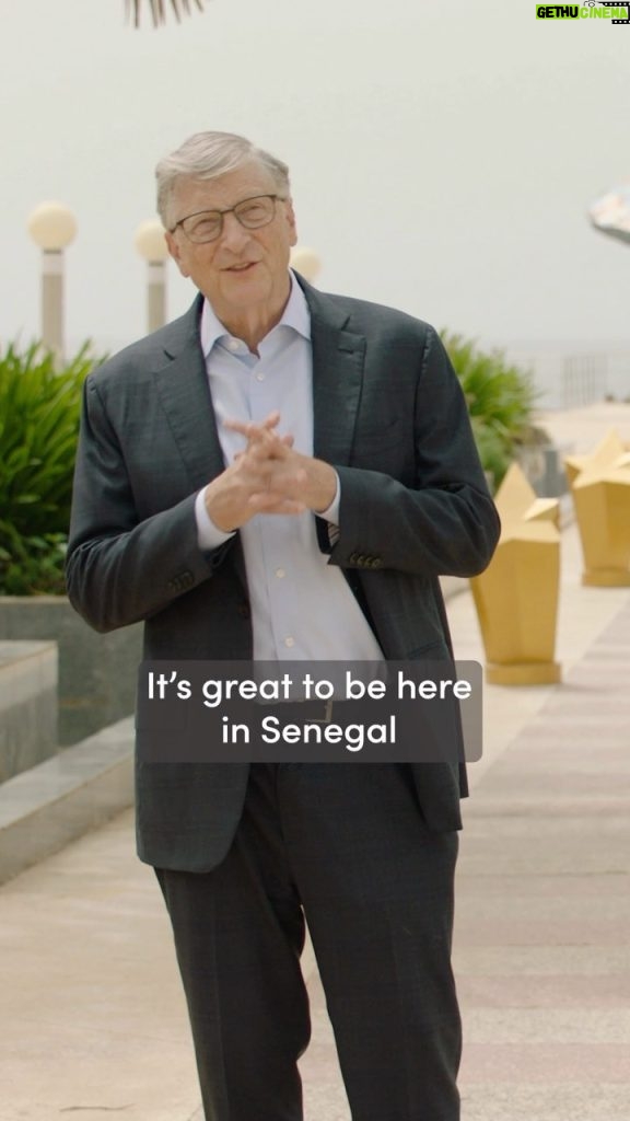 Bill Gates Instagram - I spent a few days in Senegal for this year’s Grand Challenges meeting with incredible global leaders, scientists, and innovators all working to solve the biggest problems in health. Dakar, Senegal