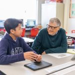 Bill Gates Instagram - I got to spend the day at Chula Vista Middle School back in April, and I’ve been excited to share what I learned—and why it made me hopeful for a future where more people develop a love for math like mine.