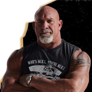 Bill Goldberg Instagram - THE TIME IS NOW!!! Run over to @bunkerbrandingco NOW to get my 1st post @wwe #wrestling T’s and other #merchandise !!!!!!!!!!! @goldbergsgarage #musclecar merch  as well!!!! #spear #jackhammer #whosnext #tshirt #hats #stickers #letsgo #auto #fitness #training #swag #hotrod @dodgeofficial @goldbergsgarage #muscle #automotive