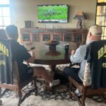 Bill Goldberg Instagram – Down to the wire for @mvp86hinesward  @xflbrahmas #lets go #godawgs @therock thx for the hospitality 🙏 #football