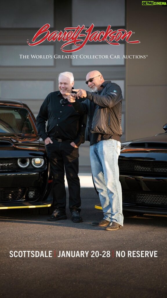 Bill Goldberg Instagram - Mayor of Muscleville, the Santa Claus for Dodge or just @goldberg95? No matter who you know him as, Bill Goldberg will be at the Scottsdale Auction when his two @DodgeOfficial Demons cross the Scottsdale auction block and sell as a pair with No Reserve, January 20-28. Watch this First Look where @craig_jackson427 makes a visit to @goldbergsgarage to talk about these low-mileage Demons. Learn more with the link in our bio. ..... #BarrettJackson #BJAC #BarrettJacksonScottsdale #SD24 #ScottsdaleAuction #ClassicCars #CollectorCars #NoReserve #Westworld #WestWorldOfScottsdale #BJACScottsdale #Dodge #DodgeOfficial #DodgeNation #DodgeGarage #DodgeLife #DodgeDemon #Demon170 #DodgeDemon170 #Demon #Supercharged #BillGoldberg #Goldberg #MayorofMuscleville WestWorld of Scottsdale
