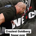 Bill Goldberg Instagram – @goldberg95 sent 400-plus-pound Rosey through the barricade back in 2003. #Goldberg25