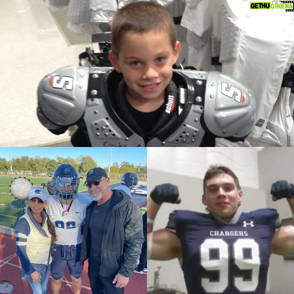 Bill Goldberg Instagram - It all comes full circle! Big day at the #sanantonioallstargame today!! Please help me wish @goldberg21_99 happiness and good health as he smashes them today!!!!!!!!!!!!!!! #letsgo #chargersfootball #highschoolfootball #spear #jackhammer #whosnext