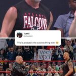 Bill Goldberg Instagram – @cheetah was loving Goldberg’s spear at the Falcons game 😅