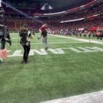 Bill Goldberg Instagram – The Spear!!!! Goldberg! Mercedes-Benz Stadium