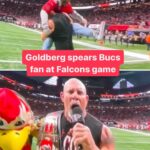 Bill Goldberg Instagram – Goldberg hit a spear at the Falcons game 👀
(🎥: @maria__martinn)