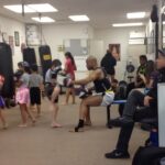 Bill Goldberg Instagram – Building of a monster!! Gage training #MuayThai at age 5 😬 #spear #jackhammer #whosnext #training #preperation #oldschool