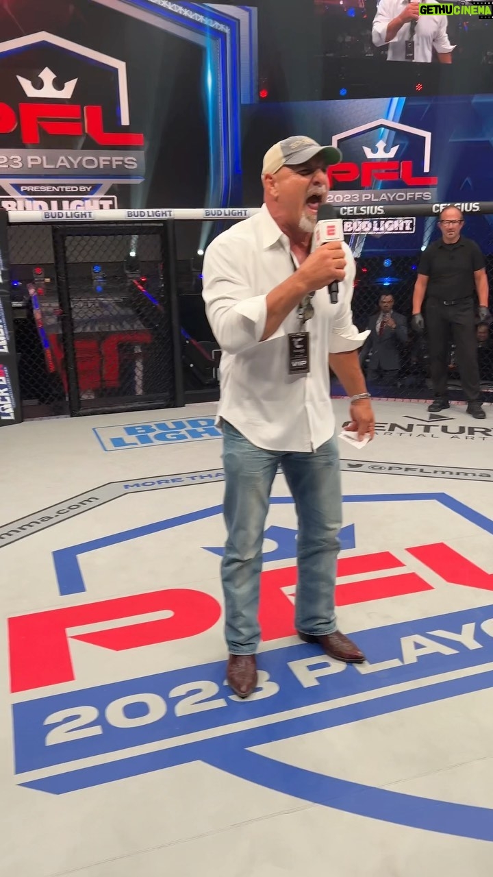 Bill Goldberg Instagram - 🗣️YOU HEARD BILL GOLDBERG The road to the 2023 #PFLWorldChampionship STARTS NOW! #PFLPlayoffs LIVE NOW 🇺🇸 ESPN/ESPN+