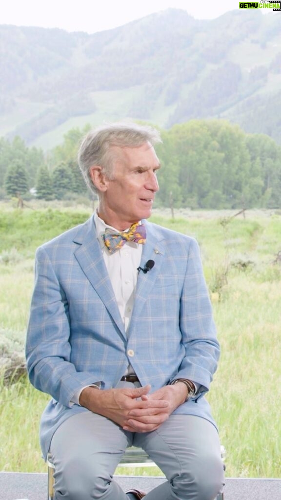 Bill Nye Instagram - What gives @BillNye hope when it comes to addressing climate change? Check out the answer from his interview with @nbcnews’ @simplyzinhle at #AspenIdeas. Aspen Ideas Festival