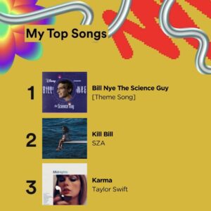 Bill Nye Instagram - Karma is the guy on the *rolling TV* screen