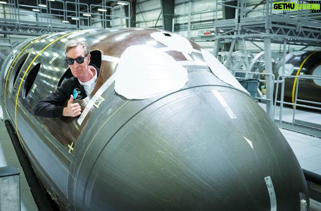 Bill Nye Instagram - We visited Virgin Galactic back in 2018. Flew the simulator. Looked like it was going to fly well. And it did. Congratulations to All!