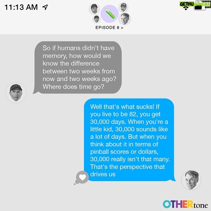 Bill Nye Instagram - Enjoyed chatting with my esteemed colleague @pharrell and the rest of the gang on @othertone about astronomy, time, memory, vaccines, and everything #science. Link in stories.