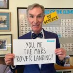 Bill Nye Instagram - Have you entered to watch the Mars rover landing with me at a special VIP event? This is all to support The @PlanetarySociety, and you can donate as little as $10 and get a chance to win! Just head to omaze.com/bill to enter. #omaze