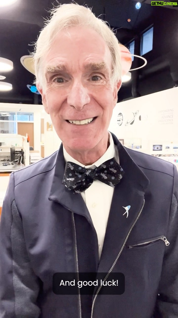 Bill Nye Instagram - I’m inviting one lucky space enthusiast and their friend to experience the total solar eclipse as my VIP guests at The Planetary Society’s Eclipse-O-Rama 2024! 🚀 Enter now at EclipseWithBill.com (link in bio) and tag your +1 below! ⬇️ This once-in-a-lifetime stellar experience will include VIP access to all things Eclipse-O-Rama: exclusive talks on astronomy, planetary science, captivating exhibits, star parties, and you’ll receive a Planetary Society pin from me! Every entry supports @planetarysociety’s mission to advance discovery in our solar system and beyond.
