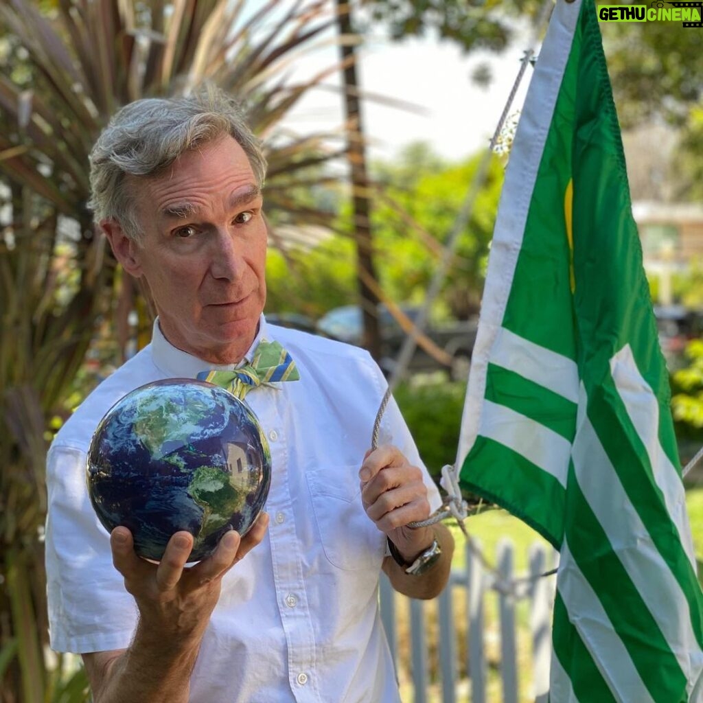 Bill Nye Instagram - When I was 14, I went to the first #EarthDay in my hometown of Washington, D.C. In those days, it was all about pollution. Today, it’s climate change - and this year’s pandemic. Every astronaut, cosmonaut & taikonaut comes down & reminds us we are all citizens of one world, one planet. It’s up to us to preserve it!‬ Happy Earth Day, peoples!