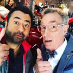 Bill Nye Instagram - ‪Happy Spring Equinox from the set of my pal @kalpenn‘s new show Sunnyside. ‬ Los Angeles, California