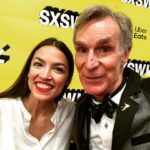 Bill Nye Instagram - AOC gets it. She sees that fear is dividing us. We can address income inequality. We can address climate change, if we get together and get to work. SXSW