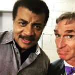 Bill Nye Instagram - Just sang the Happy Orbit of the Sun song to our Neil dG T at Comic-Con! (He’s 4 days younger than NASA!)