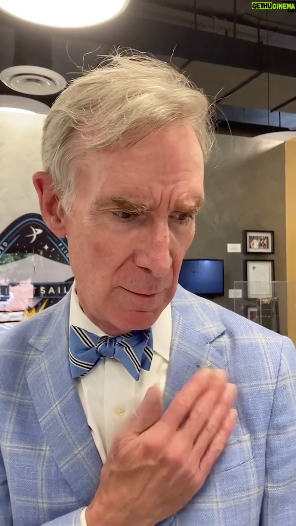 Bill Nye Instagram - How’d they get the membership pins to do that? 😅