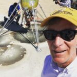 Bill Nye Instagram - Playing with rockets in the desert! @planetarysociety Mojave, California
