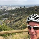 Bill Nye Instagram - On the hill that separates The Valley (like totally) from Hollywood. 🚴‍♂️ Los Angeles, California