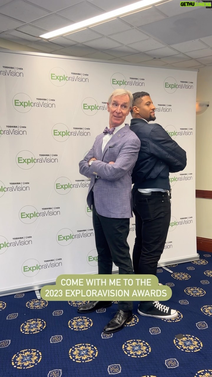Bill Nye Instagram - Big fun at the 2023 ExploraVision Awards! Congrats to this year’s winners. You are changing the world! Washington D.C.