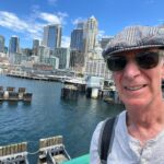 Bill Nye Instagram - Beautiful day in my old city Seattle. Caught up with my longtime frisbee buddy Kaj. We played a round of disc golf and caught a ferry. Seattle, Washington