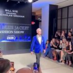 Bill Nye Instagram - Got to strut my stuff at the @bluejacketfashionshow. Big fun indeed.