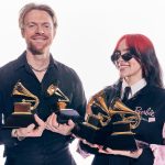 Billie Eilish Instagram - can’t even believe this jesuuuuuuus ❤️‍🩹 thank you to the @recordingacademy and to @finneas for being the best brother and musical partner in the entire world. this is crazy. thank you thank you😭😭