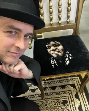 Billie Joe Armstrong Instagram - Me and #elvis