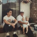 Billie Joe Armstrong Instagram - Me at 16 years old. That’s my uncle Wally. I’m wearing a Sid viscous t shirt and creepers. I was so proud of those creepers. Fun fact: my mom is one of 12 siblings… my mom’s name Ollie, her sister’s is my aunt Polly, this is my uncle Wally and I have a sister named Hollie. Ollie, Polly, Wally and Hollie.. thanks Oklahoma ! My uncle many year ago used to hang out at Caines ballroom in Tulsa.. so great we got to play there and see where Sid punched in a wall… the world comes full circle. That’s a beautiful thing Rodeo Ca