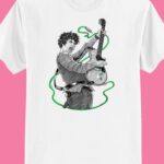 Billie Joe Armstrong Instagram - Artist Cristy C Road and I collaborated on a shirt for @Tees4Togo. Tees4Togo was founded by Kathleen Hanna (Bikini Kill, Le Tigre) Each t-shirt is $40 because that's how much it costs to send a girl to school for a year in Togo,West Africa, a place where most girls can’t afford to attend school past the age of 11. It also pays for healthcare, books, solar lights and a ton of other stuff. So get a tee of me and send a girl to school for an entire year! You can find the tee at Tees4Togo.com. Out now!